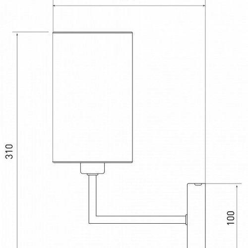 Бра Eurosvet Soffio 60134/1 никель