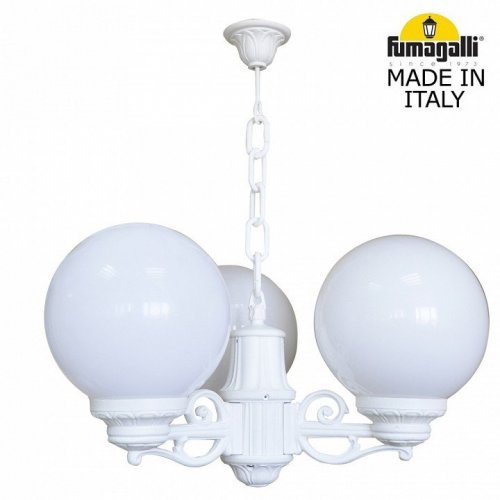 Уличный светильник подвесной Fumagalli GLOBE 250 G25.120.S30.WYF1R