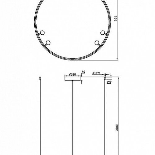 Подвесной светильник Satellite MOD102PL-L42WK