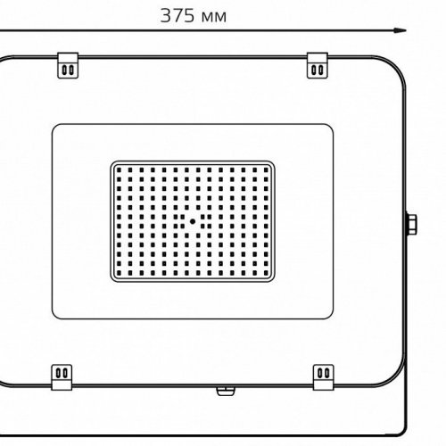 Прожектор светодиодный Gauss Elementary 150W 6500К 691511150