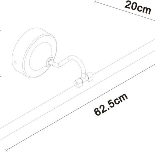 Подсветка для картин Arte Lamp Sol A7912AP-1BK