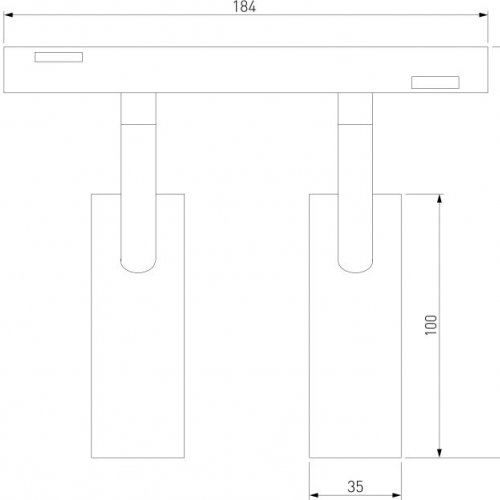 Трековый светильник Slim Magnetic 85056/01