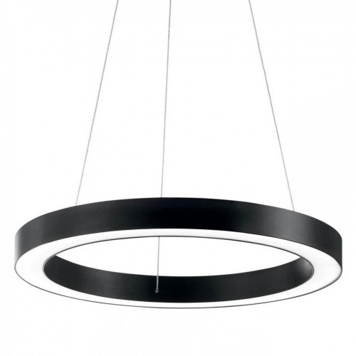 Подвесной светодиодный светильник Ideal Lux Oracle D50 Round Nero 222097