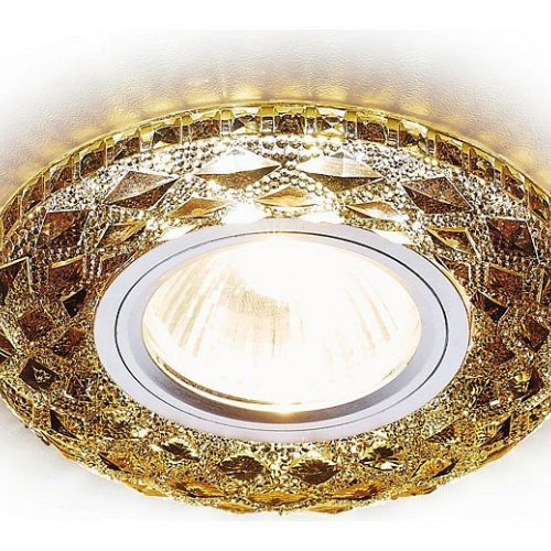 Встраиваемый светодиодный светильник Ambrella light LED S288 BK