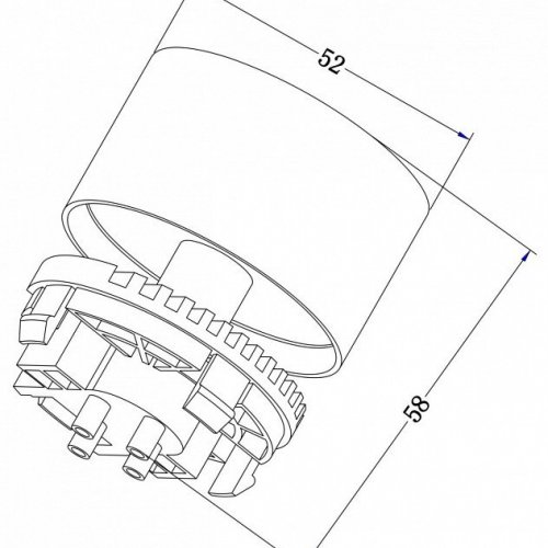 Накладной светильник Maytoni FOCUS S C050CL-01B