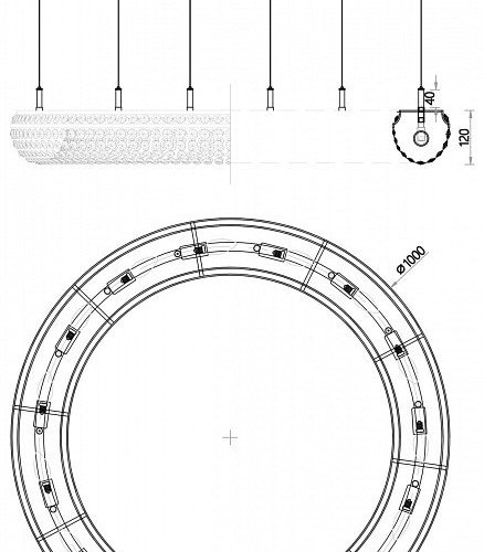 Подвесная люстра Favourite Monilibus 4015-15P