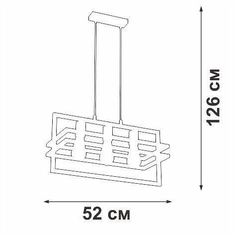 Подвесной светильник V2861-1/3S