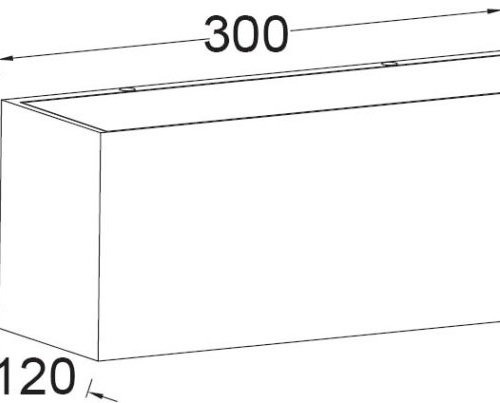 Архитектурная подсветка TUBE LED W1891L-4K Gr