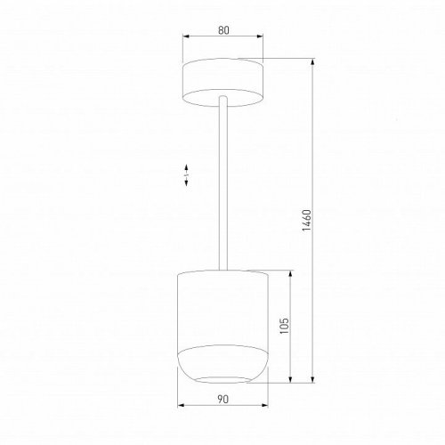 Подвесной светильник Elektrostandard Onde a064202