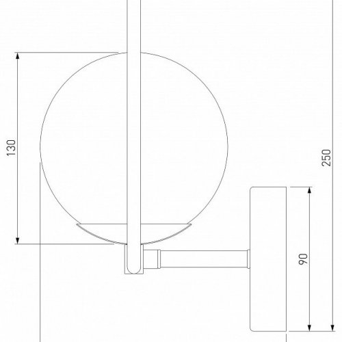 Бра Eurosvet Ringo 50289 золото