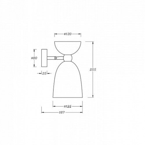 Бра Maytoni Cloches MOD113WL-01W