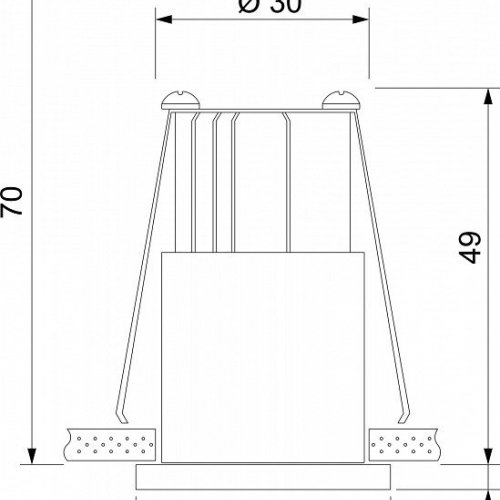 Встраиваемый светильник Elektrostandard 15269/LED a056020