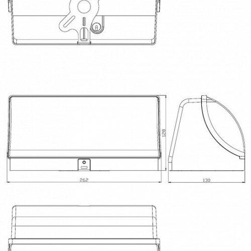 Накладной светильник Escada 30002LED 30002W/01LED WH