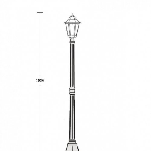 Наземный фонарь Oasis Light 79808M W