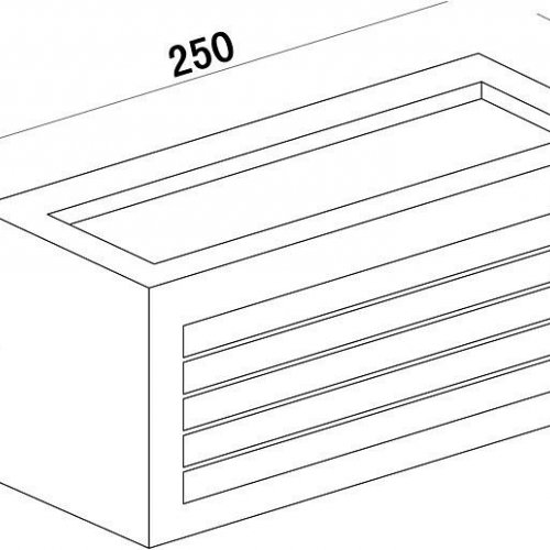 Уличный настенный светильник Deko-Light Wall Line III 731060