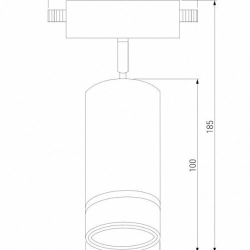 Трековый светодиодный светильник Elektrostandard Glory белый 7W 4200K LTB39 4690389136139