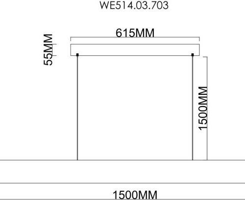 Подвесной светильник Wertmark Edda WE514.03.703