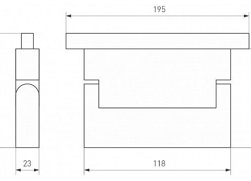 Трековый светодиодный светильник Arlight Mag-Orient-Flat-Fold-S195-6W Warm3000 035855