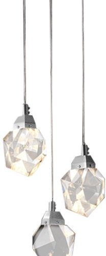 Подвесной светильник DeLight Collection Crystal rock MD-020B-3 chrome