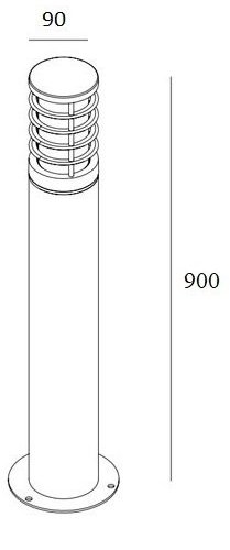 Наземный светильник 61833-900 Gb