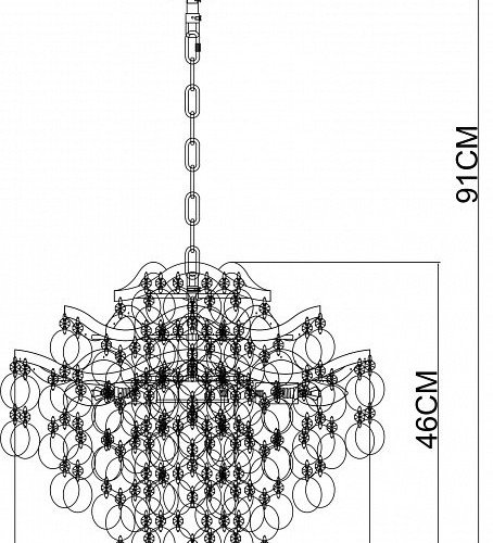 Подвесная люстра Arte Lamp Pipirima A4065SP-6SG