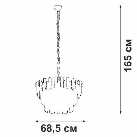 Подвесная люстра Vitaluce V53440 V53440-8/11