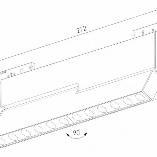 Накладной светильник Elektrostandard Mini Magnetic a067280