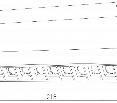 Накладной светильник Elektrostandard Slim Magnetic a066587