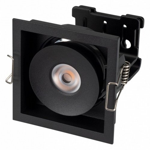 Встраиваемый светильник Arlight CL-SIMPLE-S80x80-9W Warm3000 (BK, 45 deg) 028149