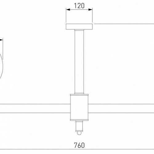 Подвесная люстра Eurosvet Arrista 60130/8 хром Smart