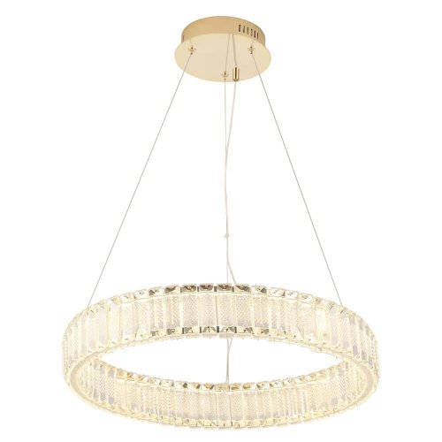 Подвесной светодиодный светильник Crystal Lux Musika SP50W Led Gold