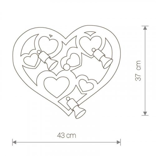 Спот Nowodvorski Heart 9064