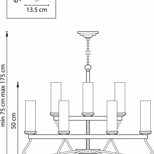 Подвесная люстра Lightstar Flume 723125