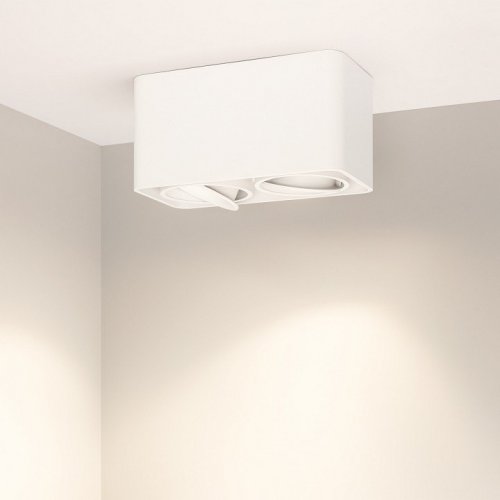 Потолочный светодиодный светильник Arlight SP-Cubus-S195x100-2x8W Warm3000 036058