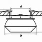 Встраиваемый светодиодный светильник Lightstar Orbe 051309