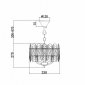 Подвесная люстра Maytoni Suite MOD122PL-03BS