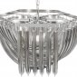 Подвесная люстра Lumina Deco Boscone LDP 7044-550 CHR+GY