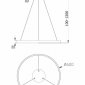 Подвесной светодиодный светильник Maytoni Rim MOD058PL-L32W4K