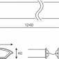 Настенно-потолочный светильник Gauss 909427212