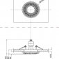 Встраиваемый светильник Maytoni Gyps DL280-1-01-W