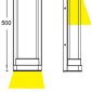 Настенный светильник уличный SIDNEY LED W1857L-3K Bl