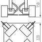 Спот Kanlux SONDA II EL-4O W 34929