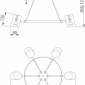 Подвесная люстра Eurosvet Splay 70147/6 черный