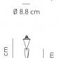 Точечный светильник Aura FAAURA30RSCR12V