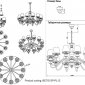 Подвесная люстра Crystal Lux Betis Sp-PL12