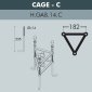 Наземный фонарь Fumagalli Globe 400 G40.205.M30.AYE27