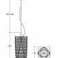 Подвесной светильник Maytoni Coil MOD124PL-L3CH3K