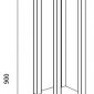 Наземный фонарь Oasis Light BRISBANE LED W61848-900 R