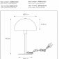 Настольная лампа Lucide Siemon 45596/01/30