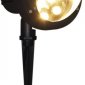 Грунтовый светильник  09401-0.7-001U LED9W BK+WW